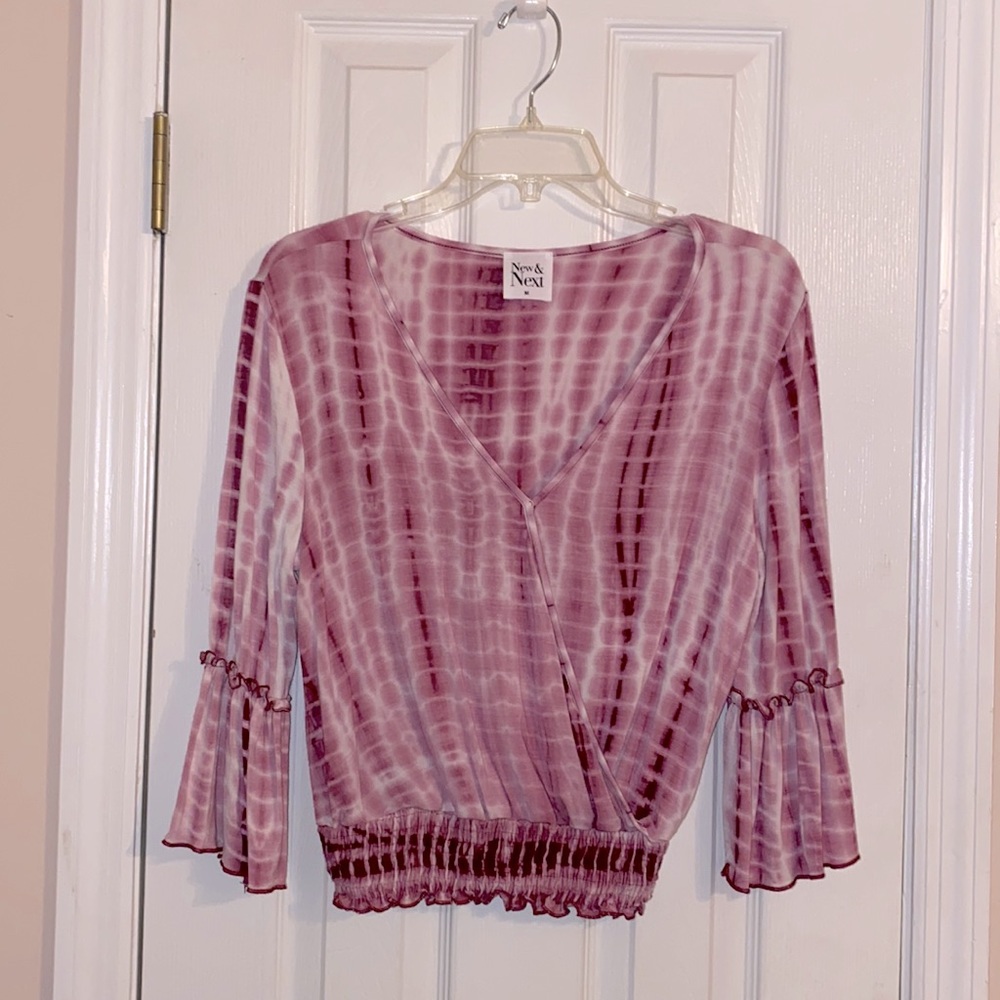 MEDIUM New & Next Tie Dye Blouse